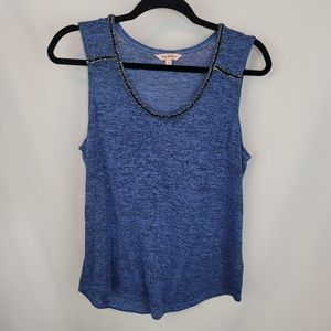 ❤ 3/$25 Juicy Couture Blue Sheer Top
